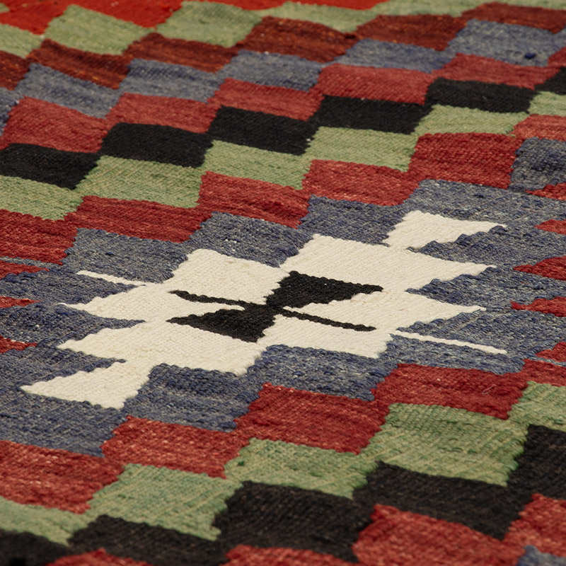 Alfombra Vintage Kilim Turca - 191 cm x 290 cm - K0089597
