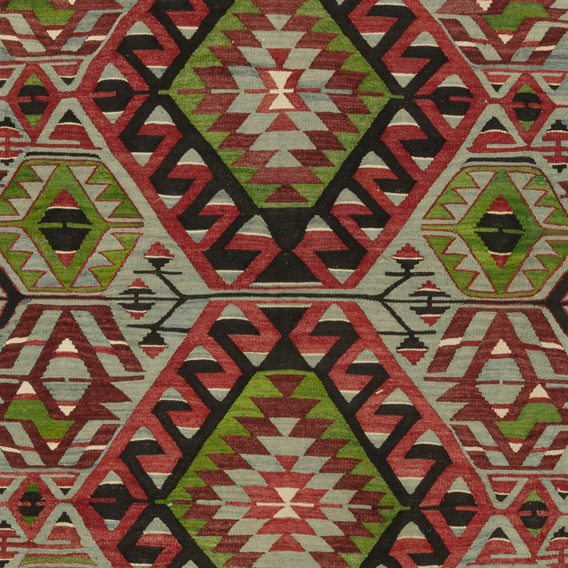 Alfombra Vintage Kilim Turca - 168 cm x 312 cm - K0089603