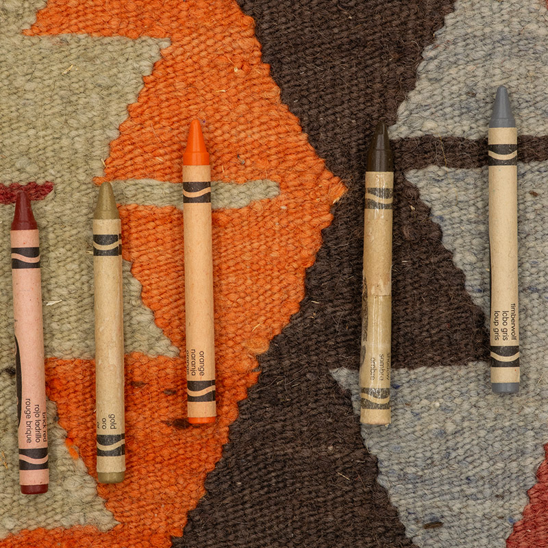 Vintage Turkish Kilim Rug - 5' 4" x 9'  (64" x 108") - K0089604