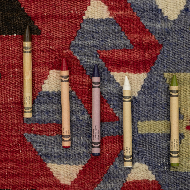 Vintage Turkish Kilim Rug - 6' 1" x 9' 6" (73" x 114") - K0089605