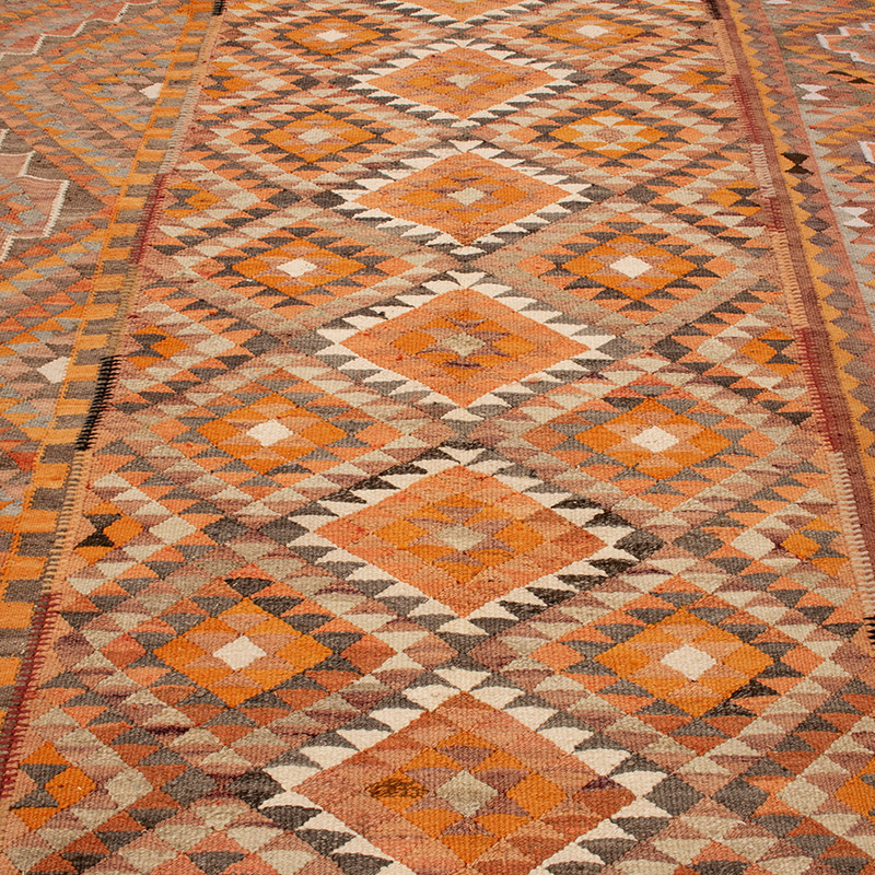 Alfombra Vintage Kilim Turca - 266 cm x 318 cm - K0089609