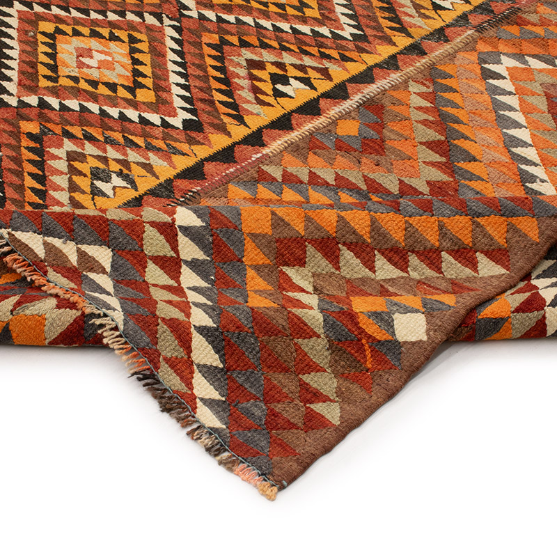 Vintage Turkish Kilim Rug - 8' 1" x 10'  (97" x 120") - K0089610
