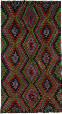 Alfombra Vintage Kilim Turca - 180 cm x 326 cm