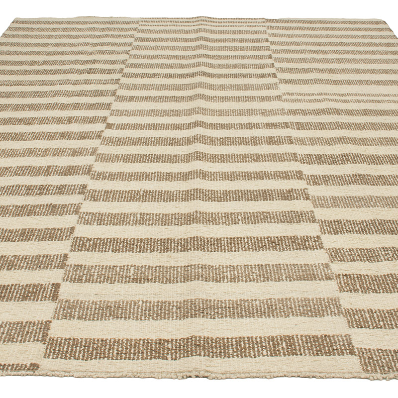 Nueva Alfombra Contemporánea de Tejido Plano - K0089643