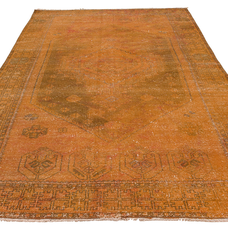 Boyali El Dokuma Vintage Hali - 146 cm x 270 cm - K0089653