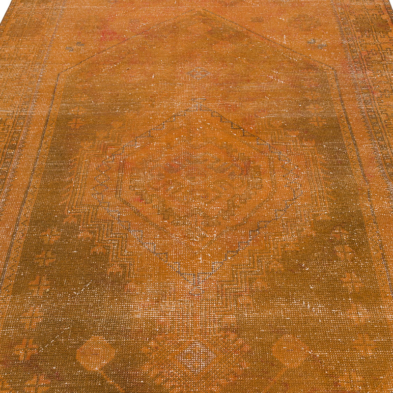 Boyali El Dokuma Vintage Hali - 146 cm x 270 cm - K0089653