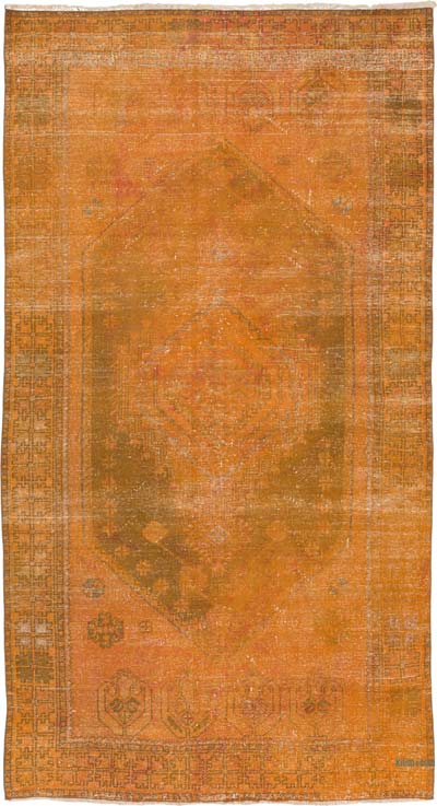 Boyali El Dokuma Vintage Hali - 146 cm x 270 cm