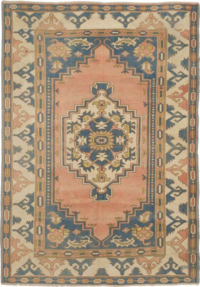 El Dokuma Vintage Halı - 201 cm x 280 cm