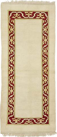 Pasillo Vintage Turco Anudado a Mano - 81 cm x 195 cm
