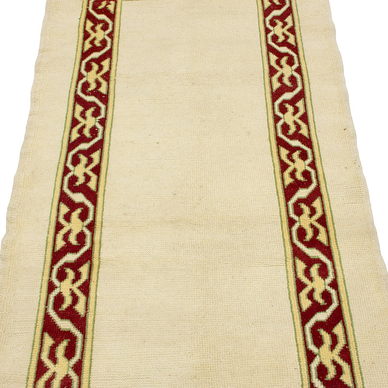 Vintage Turkish Hand-Knotted Runner - 2' 8" x 6' 5" (32" x 77") - K0089661