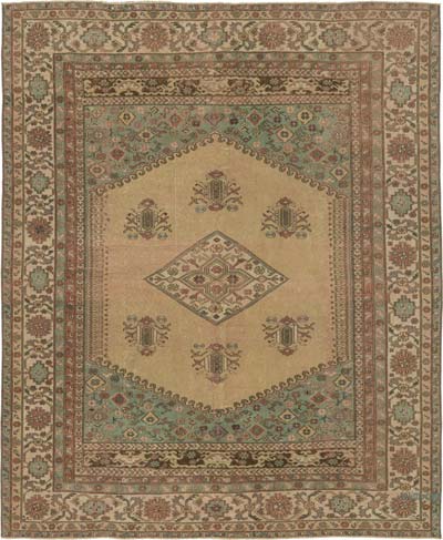 El Dokuma Vintage Hali - 222 cm x 270 cm