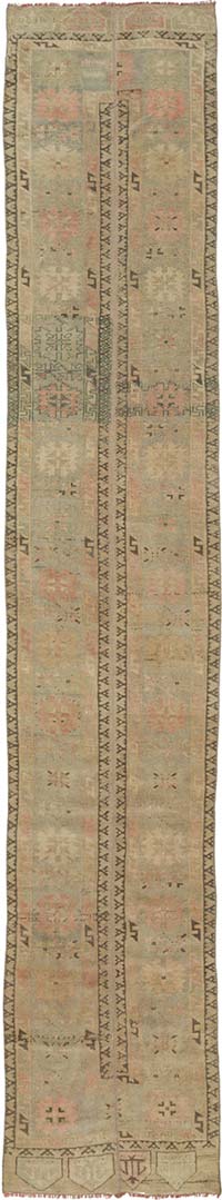 Vintage Anadolu Yolluk - 73 cm x 396 cm