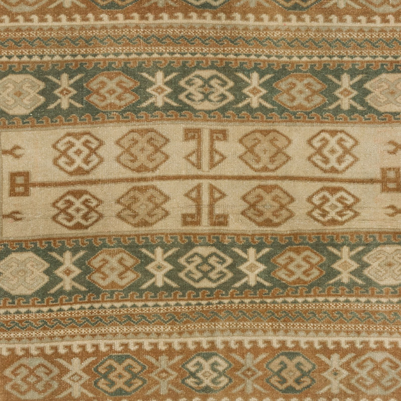 Vintage Turkish Hand-Knotted Rug - 4' 4" x 6' 3" (52" x 75") - K0089666