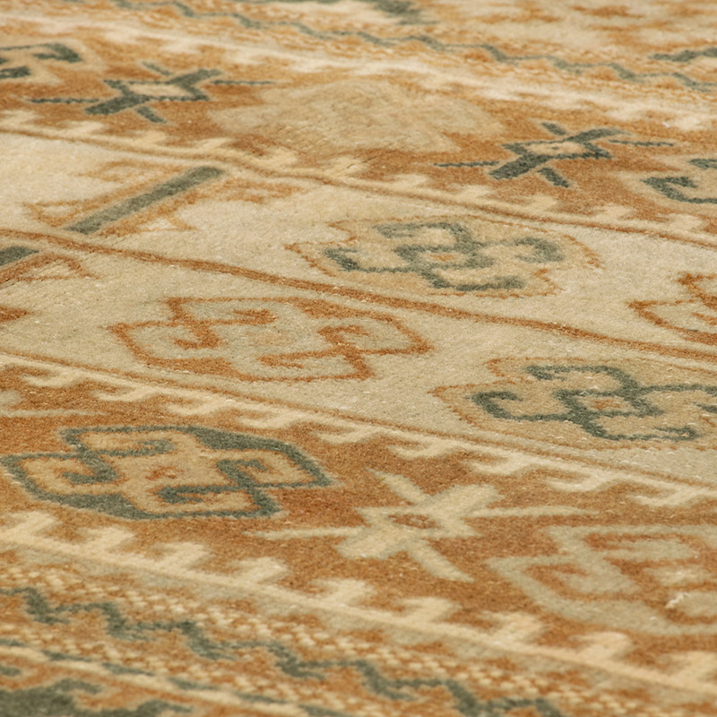 Vintage Turkish Hand-Knotted Rug - 4' 4" x 6' 3" (52" x 75") - K0089666