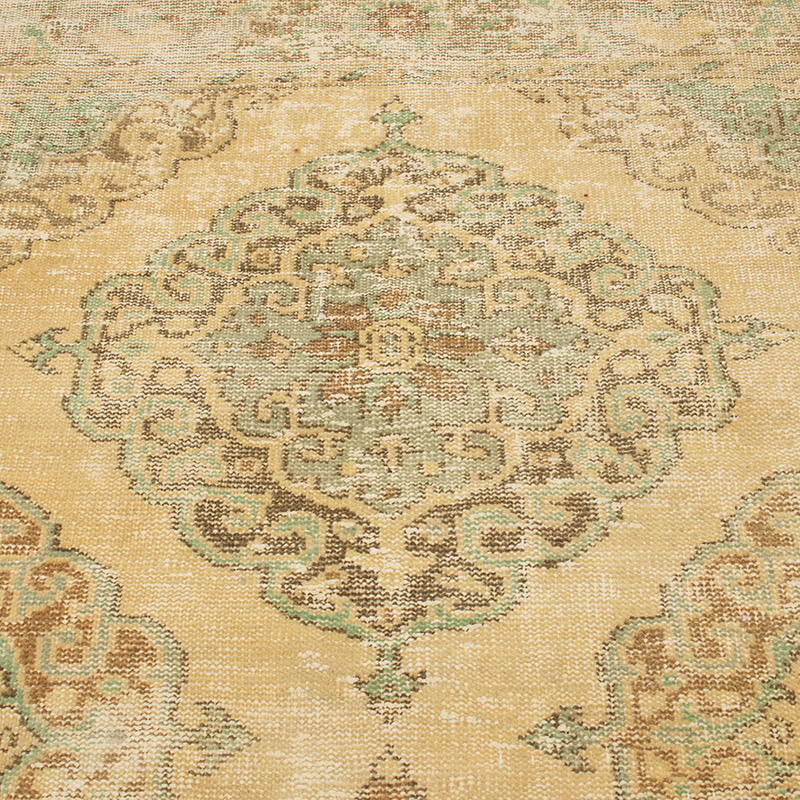 Vintage Turkish Hand-Knotted Rug - 3' 3" x 4'  (39" x 48") - K0089667