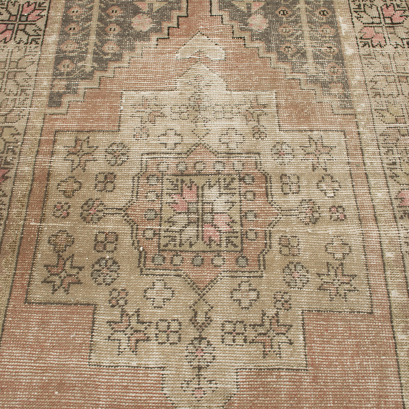 Alfombra Vintage Turca Anudada a Mano - 120 cm x 160 cm - K0089678