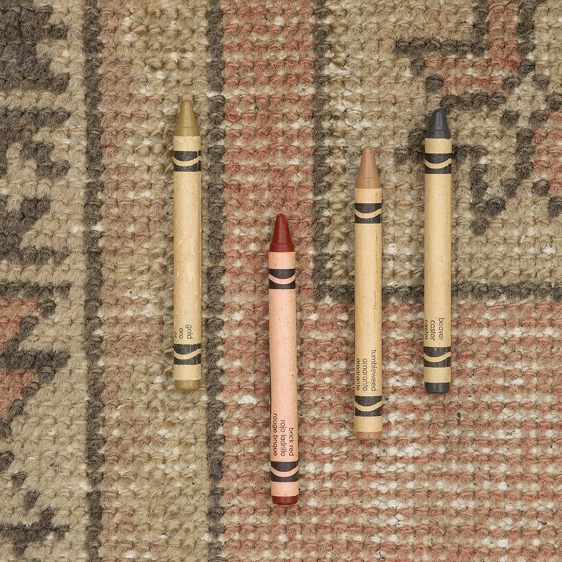 Alfombra Vintage Turca Anudada a Mano - 120 cm x 160 cm - K0089678