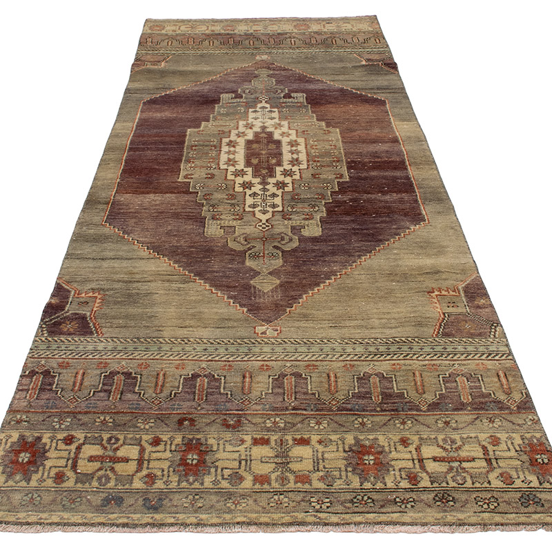 Vintage Anadolu Yolluk - 95 cm x 259 cm - K0089681
