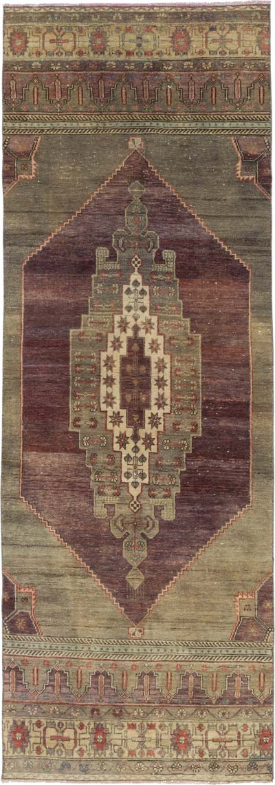 Vintage Anadolu Yolluk - 95 cm x 259 cm