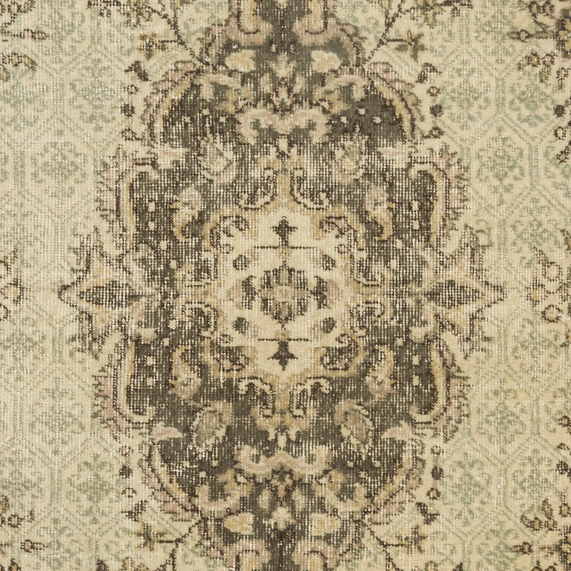 Vintage Turkish Hand-Knotted Rug - 3' 8" x 7' 4" (44" x 88") - K0089682