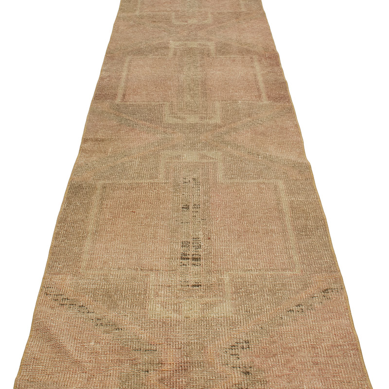 Vintage Turkish Hand-Knotted Runner - 2' 4" x 12' 3" (28" x 147") - K0089692