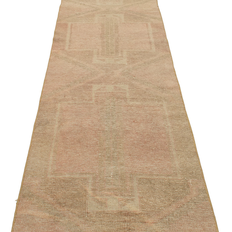 Vintage Turkish Hand-Knotted Runner - 2' 4" x 12' 3" (28" x 147") - K0089692