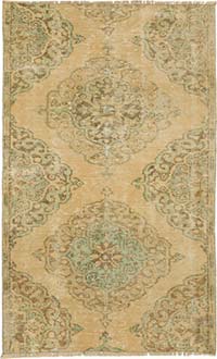 El Dokuma Vintage Hali - 100 cm x 163 cm