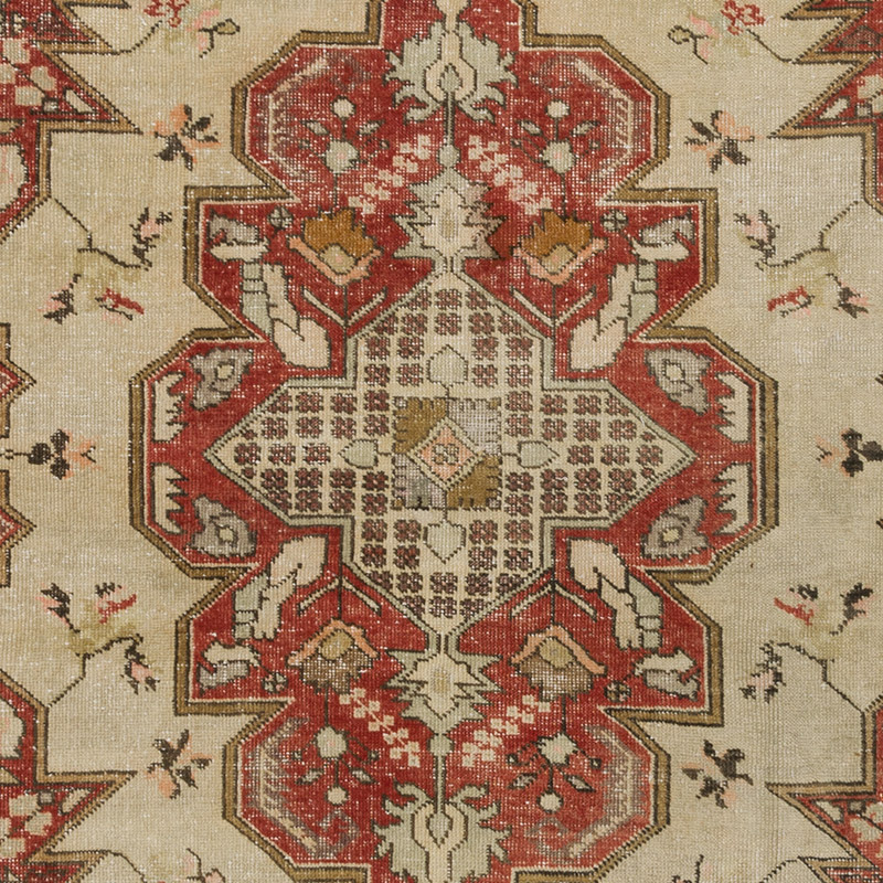 Vintage Turkish Hand-Knotted Rug - 3' 8" x 6' 9" (44" x 81") - K0089695