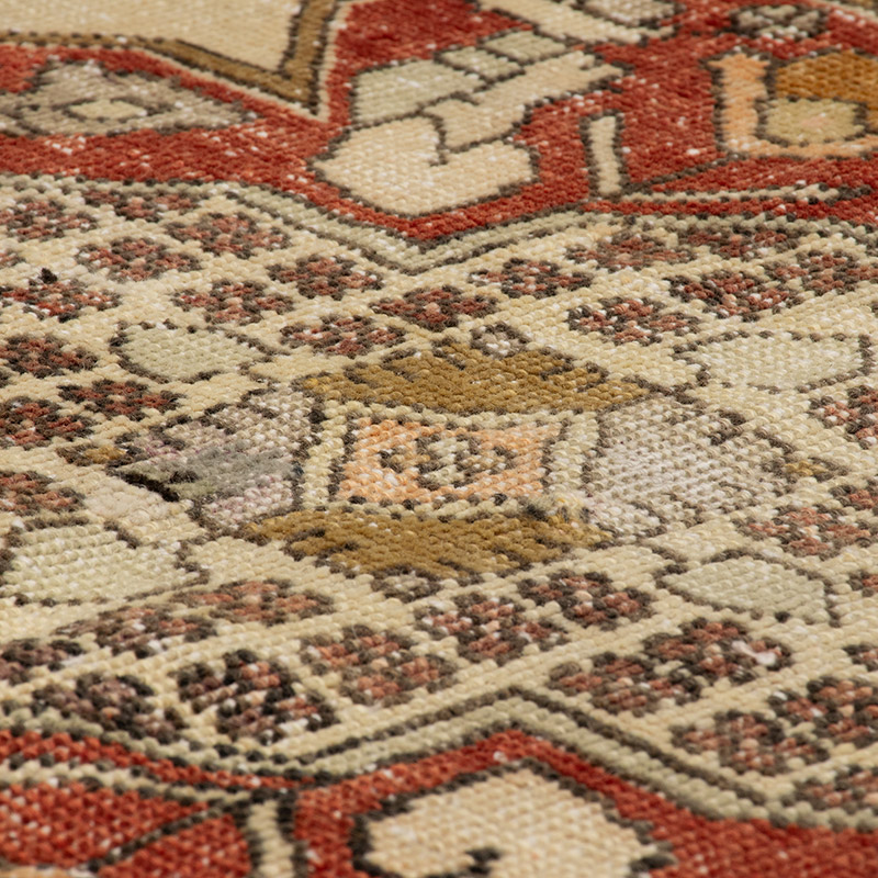 Vintage Turkish Hand-Knotted Rug - 3' 8" x 6' 9" (44" x 81") - K0089695