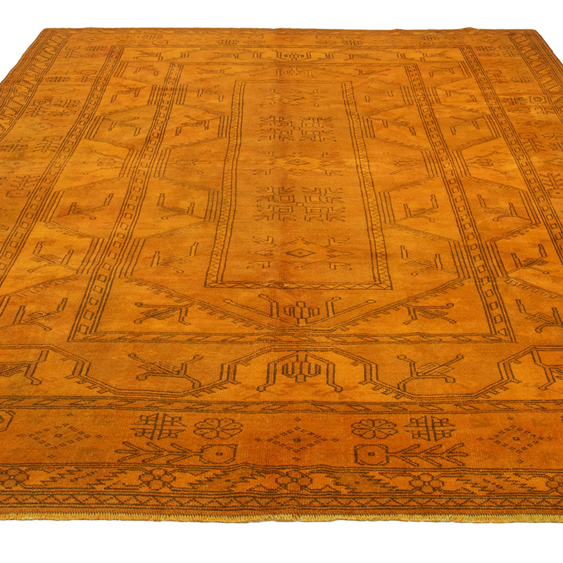 Alfombra Turca Vintage Sobre-teñida - 200 cm x 300 cm - K0089702