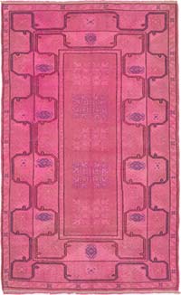 Boyali El Dokuma Vintage Hali - 120 cm x 192 cm