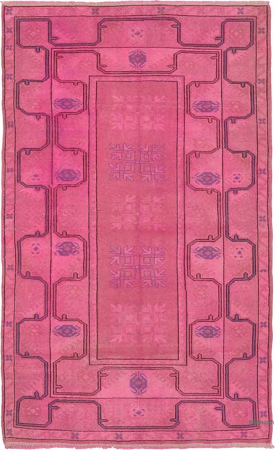 Boyali El Dokuma Vintage Hali - 120 cm x 192 cm