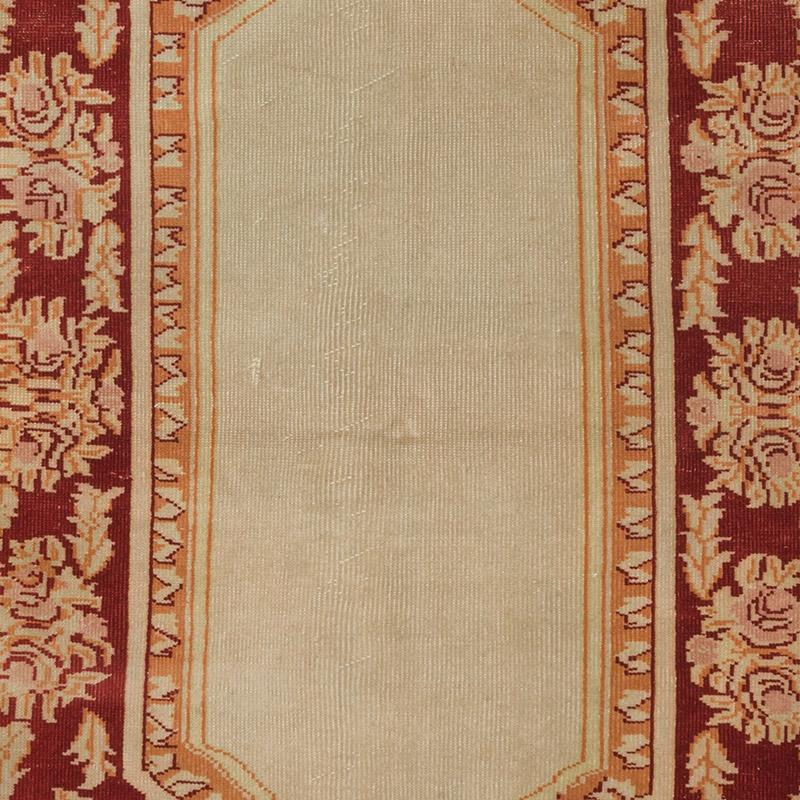 Alfombra Vintage Turca Anudada a Mano - 125 cm x 173 cm - K0089704
