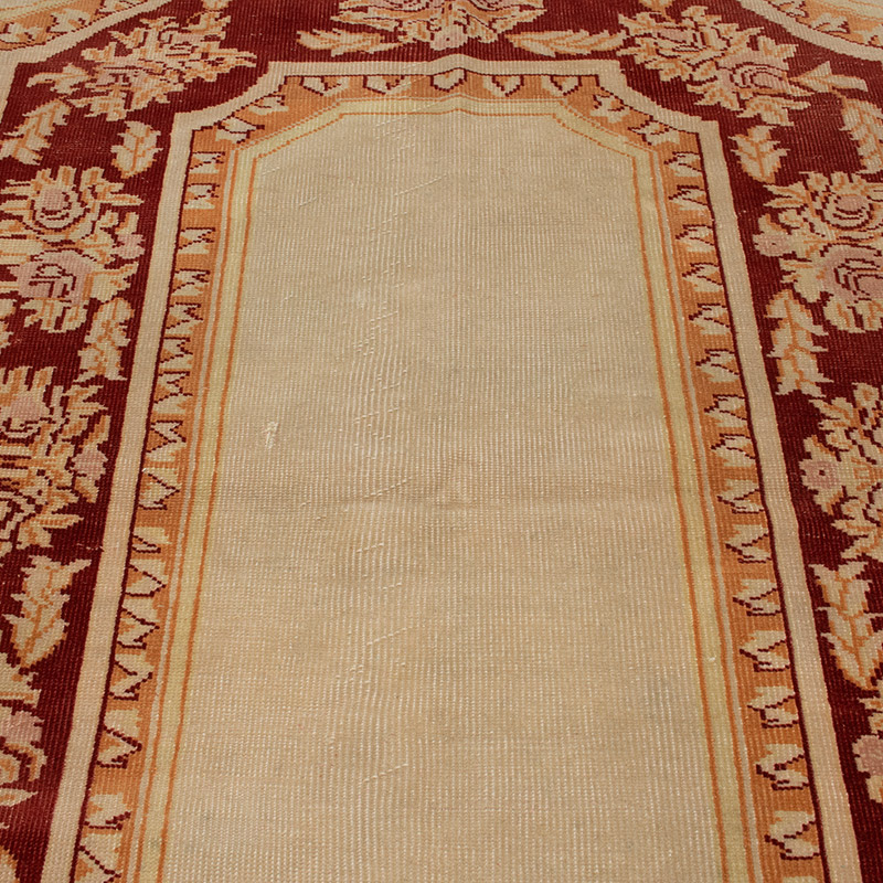 Alfombra Vintage Turca Anudada a Mano - 125 cm x 173 cm - K0089704