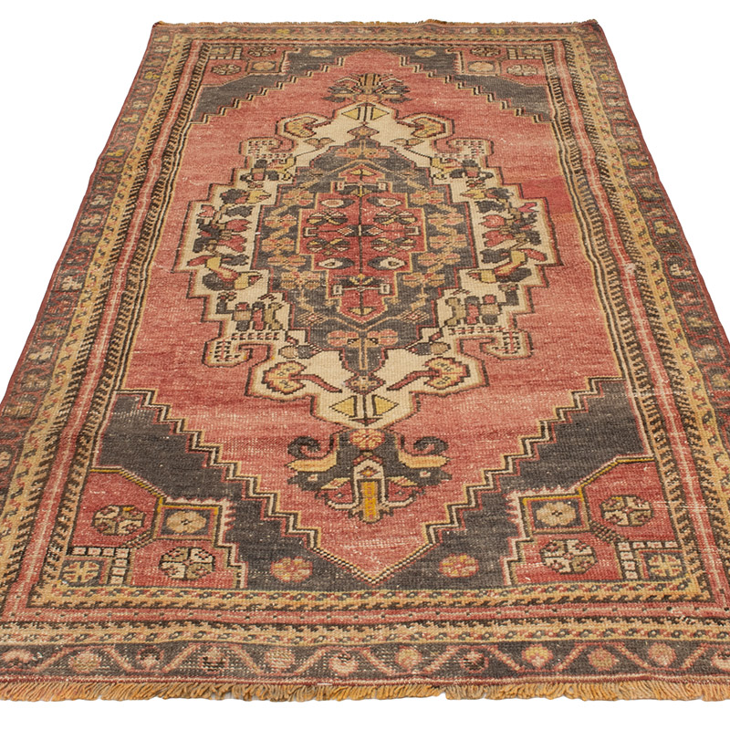 El Dokuma Vintage Hali - 92 cm x 192 cm - K0089706