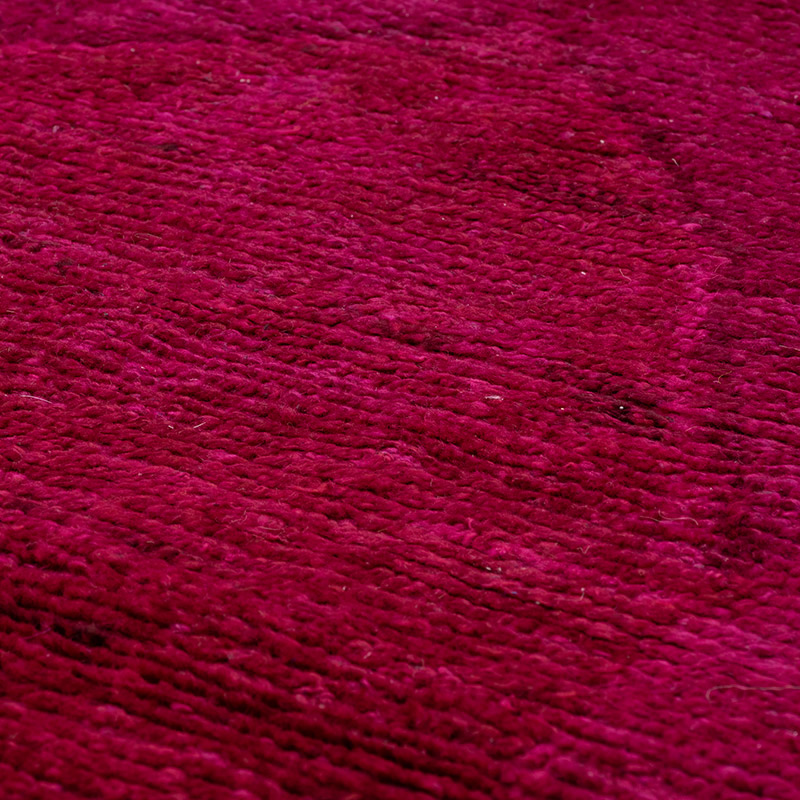 Alfombra Turca Vintage Sobre-teñida - 113 cm x 158 cm - K0089707