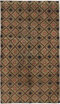 Vintage Turkish Hand-Knotted Rug - 4' 6" x 7' 6" (54" x 90")