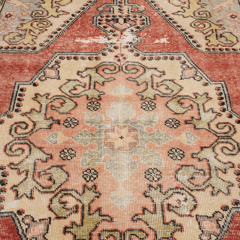 Vintage Turkish Hand-Knotted Rug - 4' 6" x 7' 5" (54" x 89") - K0089710