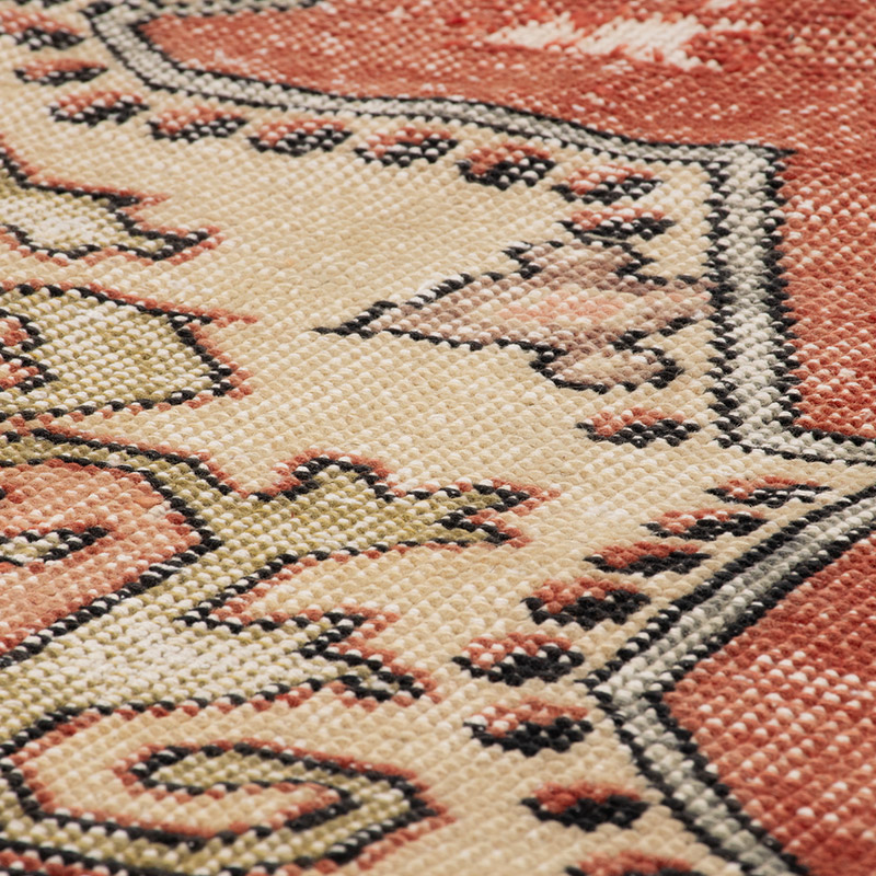 Vintage Turkish Hand-Knotted Rug - 4' 6" x 7' 5" (54" x 89") - K0089710