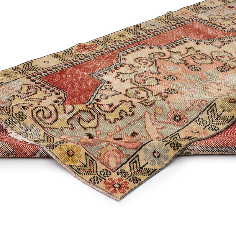 Vintage Turkish Hand-Knotted Rug - 4' 6" x 7' 5" (54" x 89") - K0089710