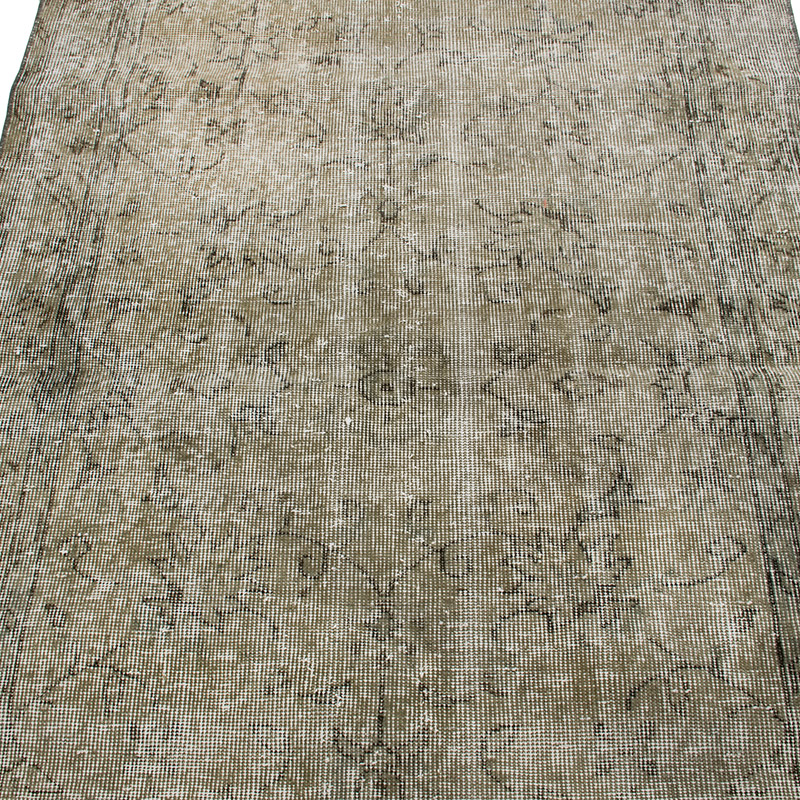 Over-dyed Vintage Hand-Knotted Turkish Rug - 3' 5" x 5' 7" (41" x 67") - K0089716