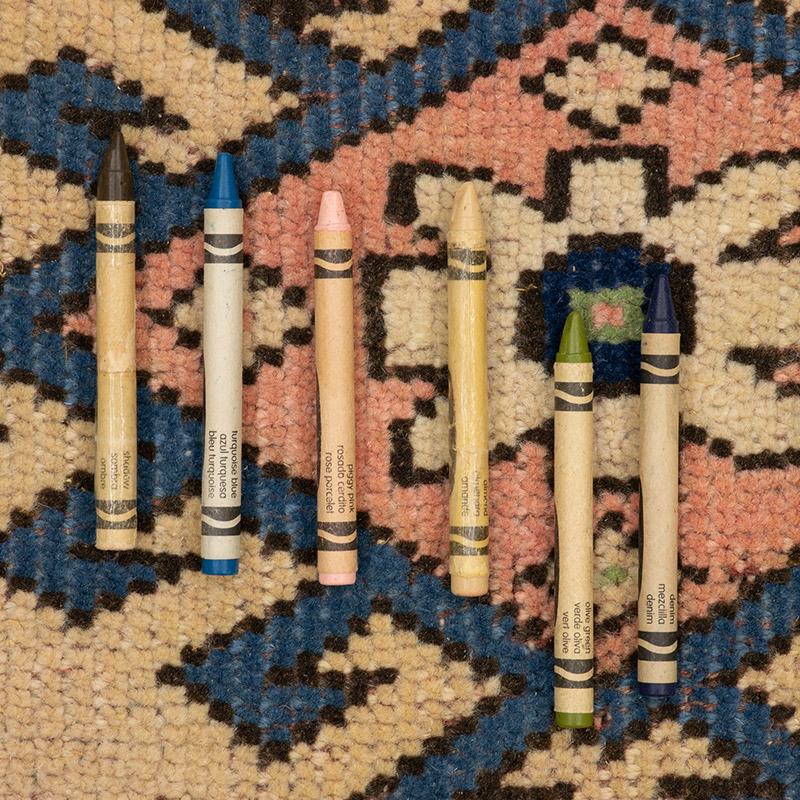 Vintage Turkish Hand-Knotted Rug - 2' 9" x 4' 2" (33" x 50") - K0089717