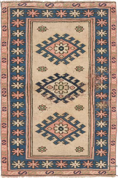 El Dokuma Vintage Hali - 84 cm x 126 cm