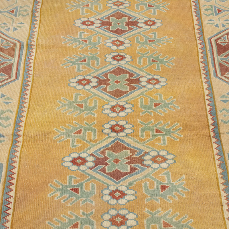 Vintage Turkish Hand-Knotted Rug - 3' 10" x 5' 1" (46" x 61") - K0089718