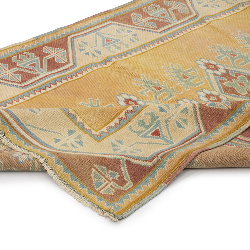 Vintage Turkish Hand-Knotted Rug - 3' 10" x 5' 1" (46" x 61") - K0089718