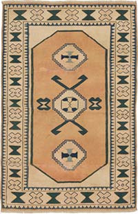 El Dokuma Vintage Hali - 116 cm x 175 cm