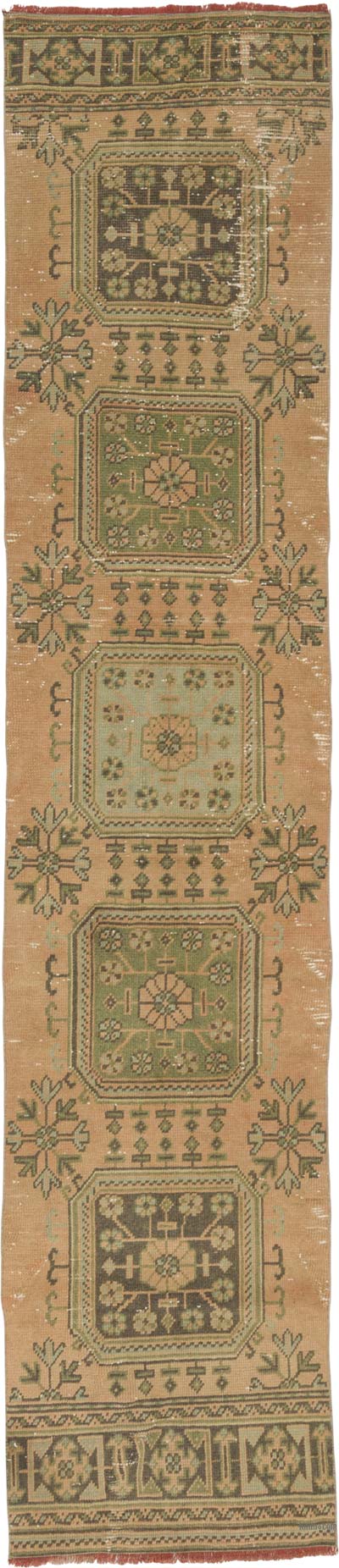 Vintage Anadolu Yolluk - 73 cm x 346 cm