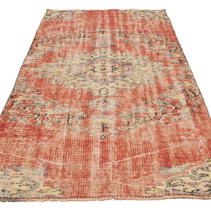 El Dokuma Vintage Halı - 100 cm x 231 cm - K0089722