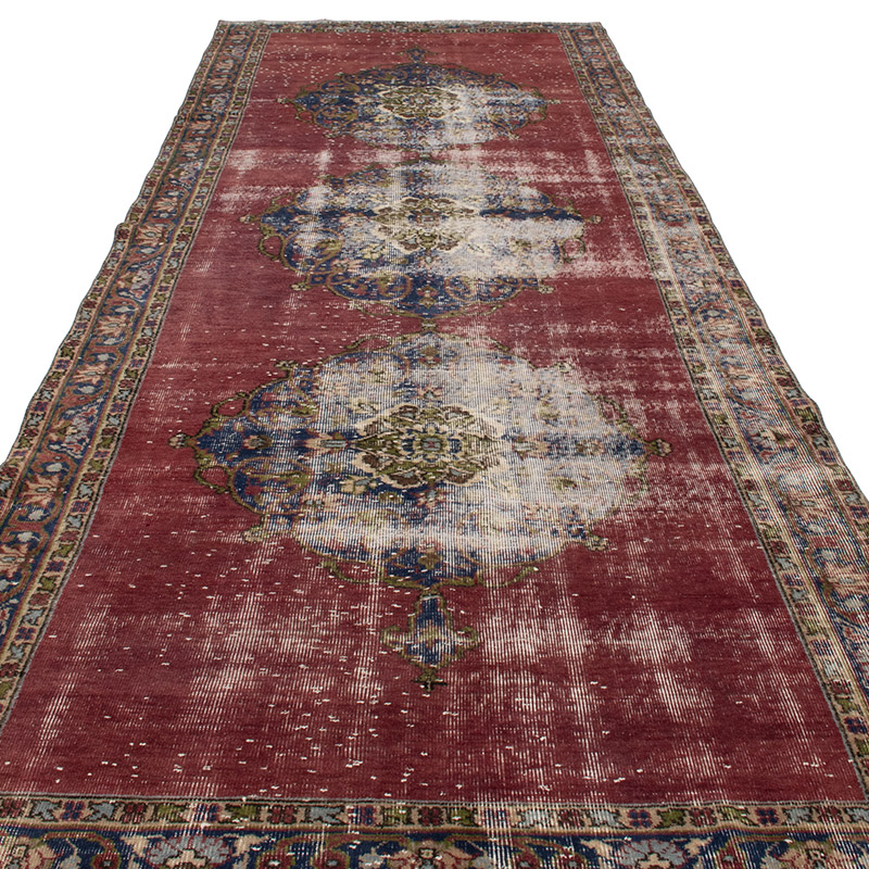 El Dokuma Vintage Hali - 150 cm x 383 cm - K0089723