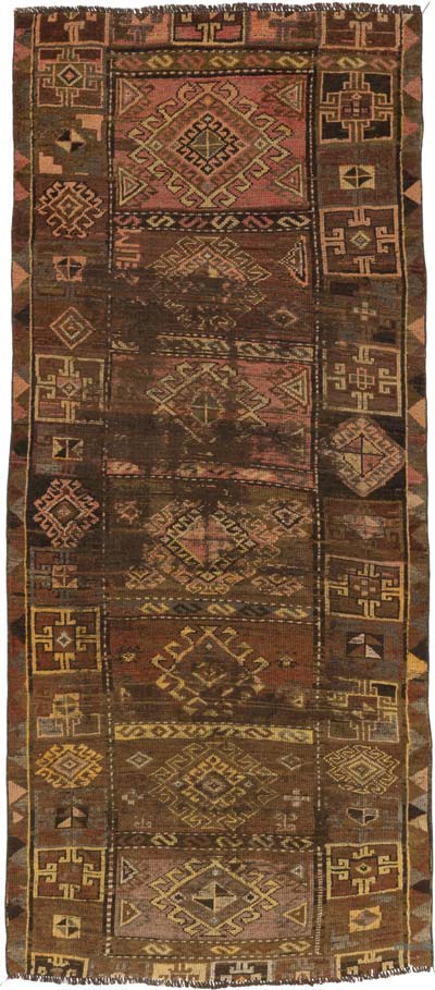 Vintage Anadolu Yolluk - 120 cm x 273 cm
